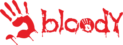 Bloody logo