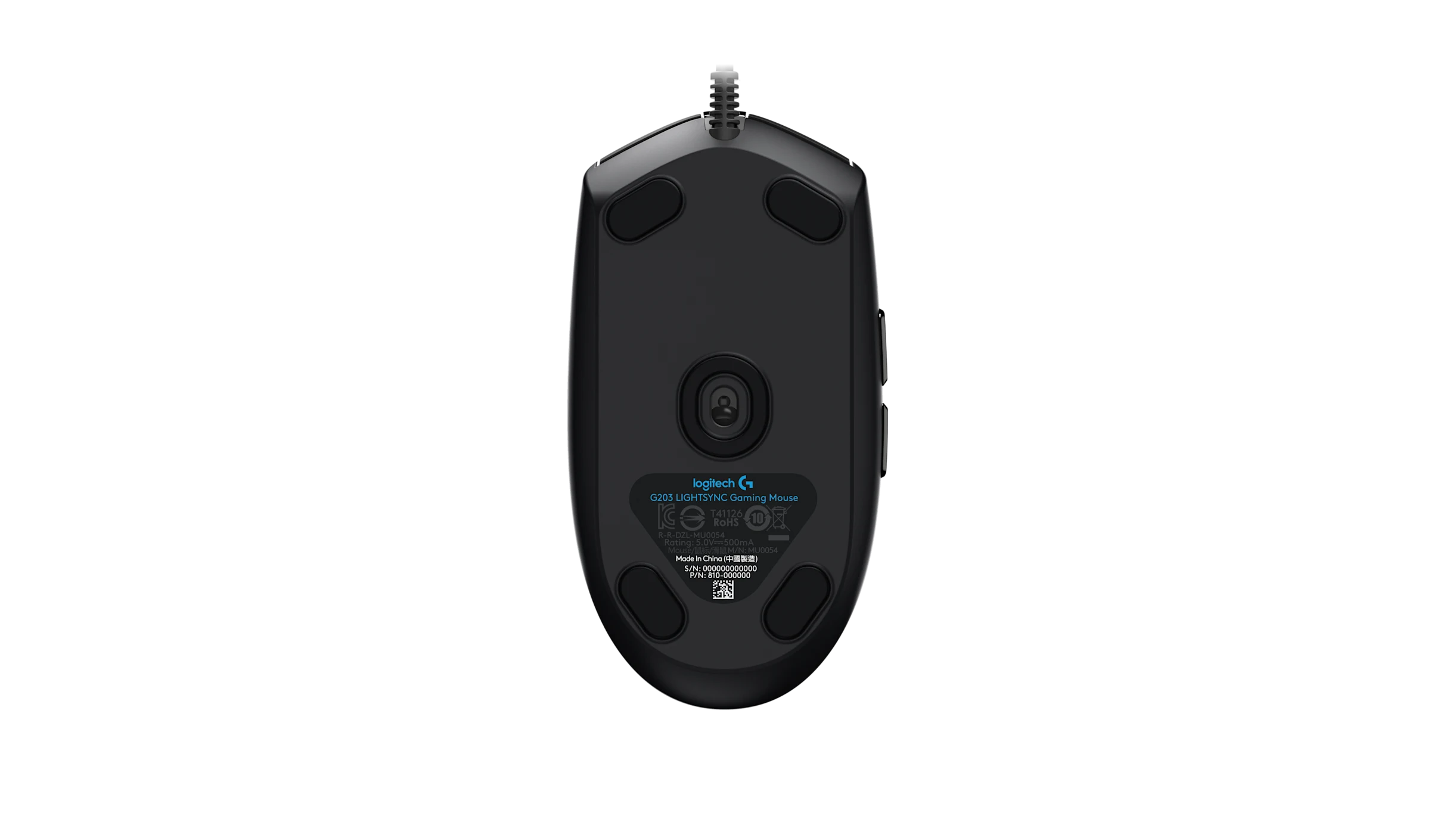 Logitech G102 LIGHTSYNC Gaming Mouse Black thumbnail 3