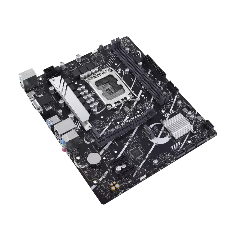 ASUS PRIME B760M-K D4 DDR4 LGA1700 Micro-ATX Motherboard thumbnail 3