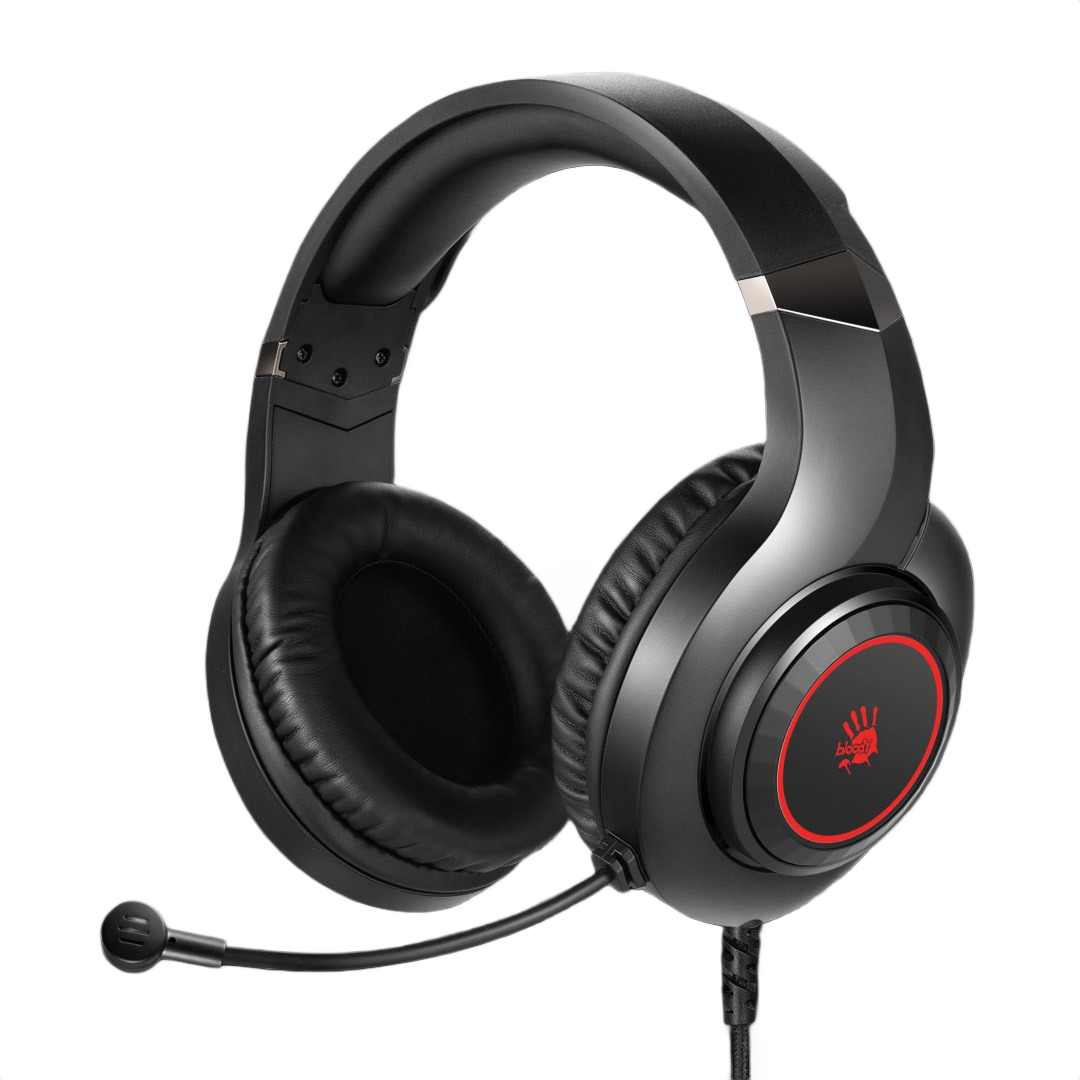 Bloody G220S Gaming Headset Black - Thumbnail 4