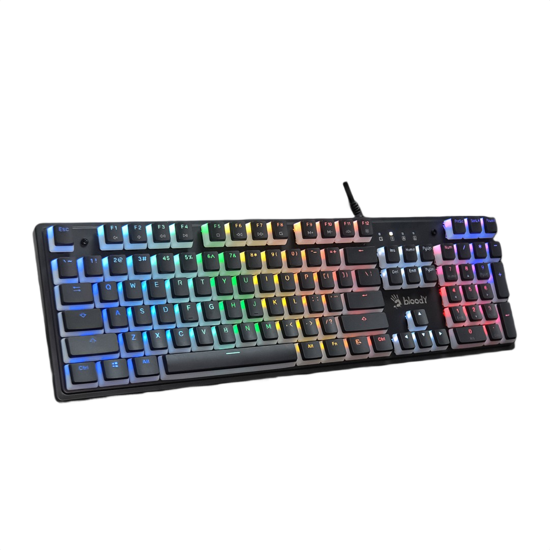 Bloody S520N Mechanical Keyboard Pudding Black thumbnail 2