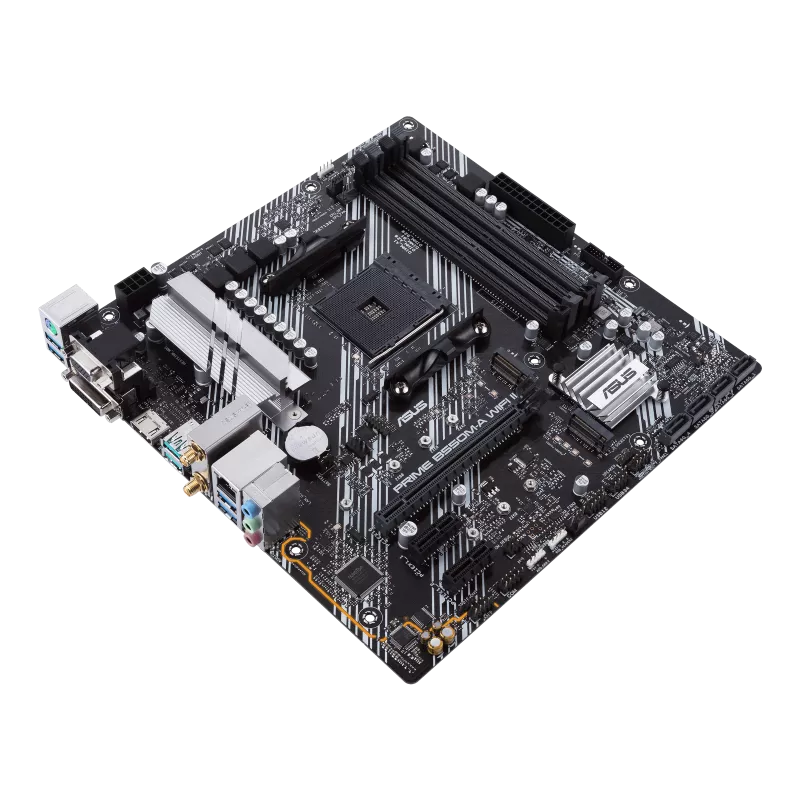 ASUS PRIME B550M-A WIFI II DDR4 AM4 Micro-ATX Motherboard thumbnail 3