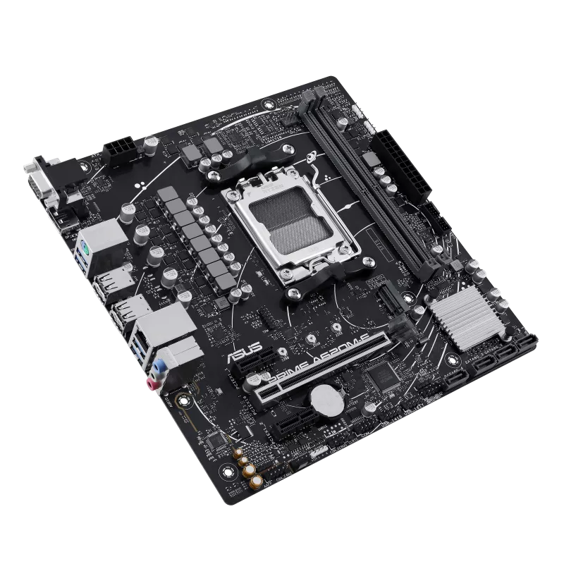 ASUS PRIME A620M-E DDR5 AM5 Micro-ATX Motherboard thumbnail 3