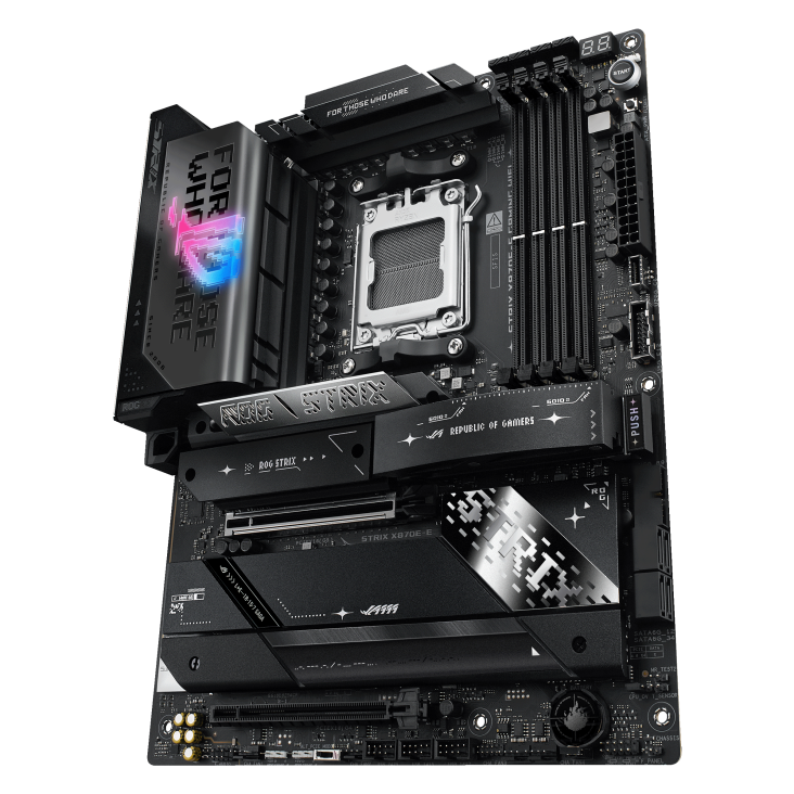 ASUS ROG STRIX X870E-E GAMING WIFI DDR5 AM5 ATX Motherboard thumbnail 3