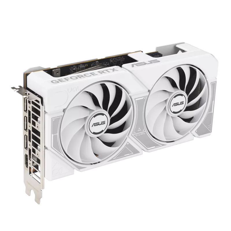 ASUS Dual GeForce RTX 5060 White OC Edition 8GB Dual Fan Graphics Card thumbnail 3