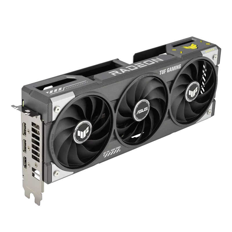 ASUS TUF Gaming Radeon RX 9060 XT OC Edition 16GB Triple Fan Graphics Card thumbnail 3