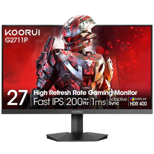 KOORUI G2711P 27-inch FHD IPS 200Hz 1ms Monitor image 1