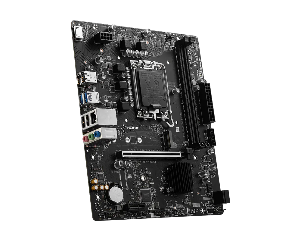 MSI PRO H610M-S DDR4 LGA1700 Micro-ATX Motherboard thumbnail 3