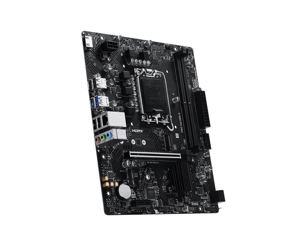 MSI PRO H610M-S DDR5 LGA1700 Micro-ATX Motherboard thumbnail 3