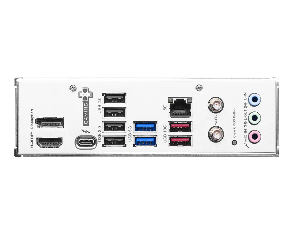 MSI GAMING B860 GAMING PLUS WIFI DDR5 LGA1851 ATX Motherboard thumbnail 4