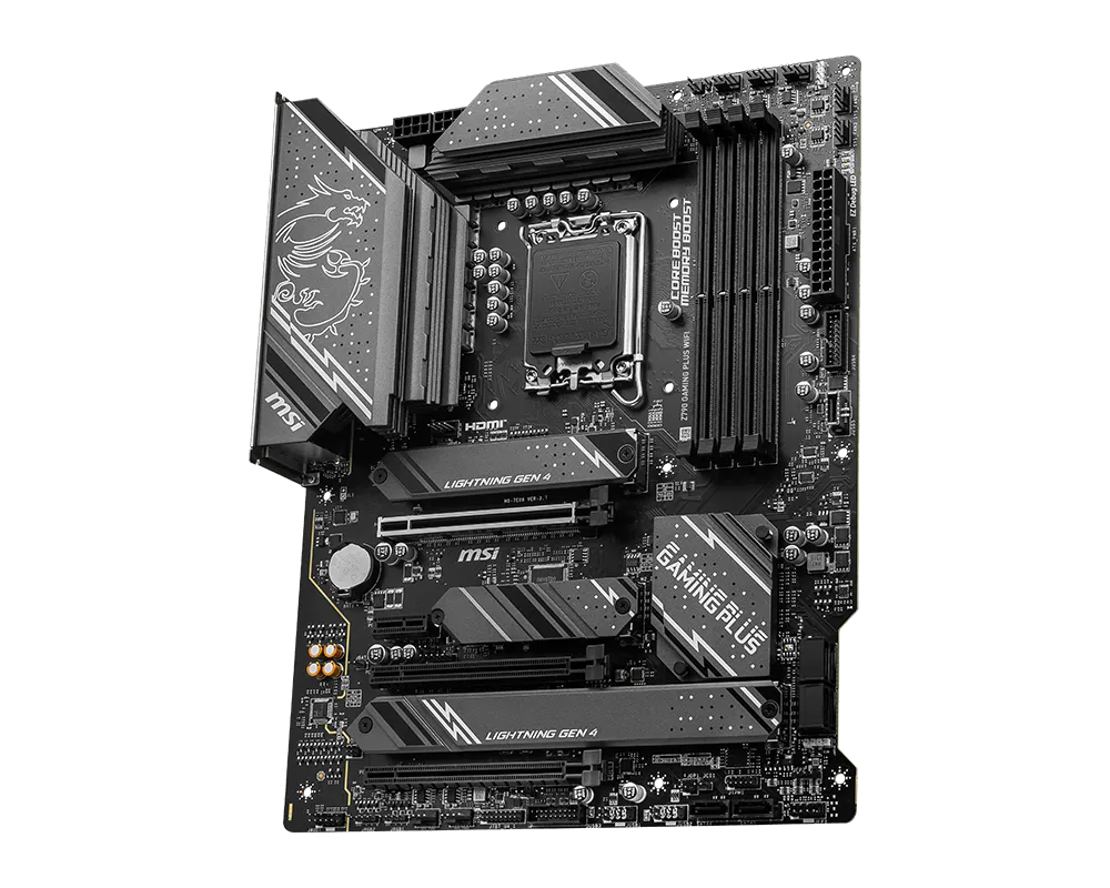 MSI GAMING Z790 GAMING PLUS WIFI DDR5 LGA1700 ATX Motherboard thumbnail 3
