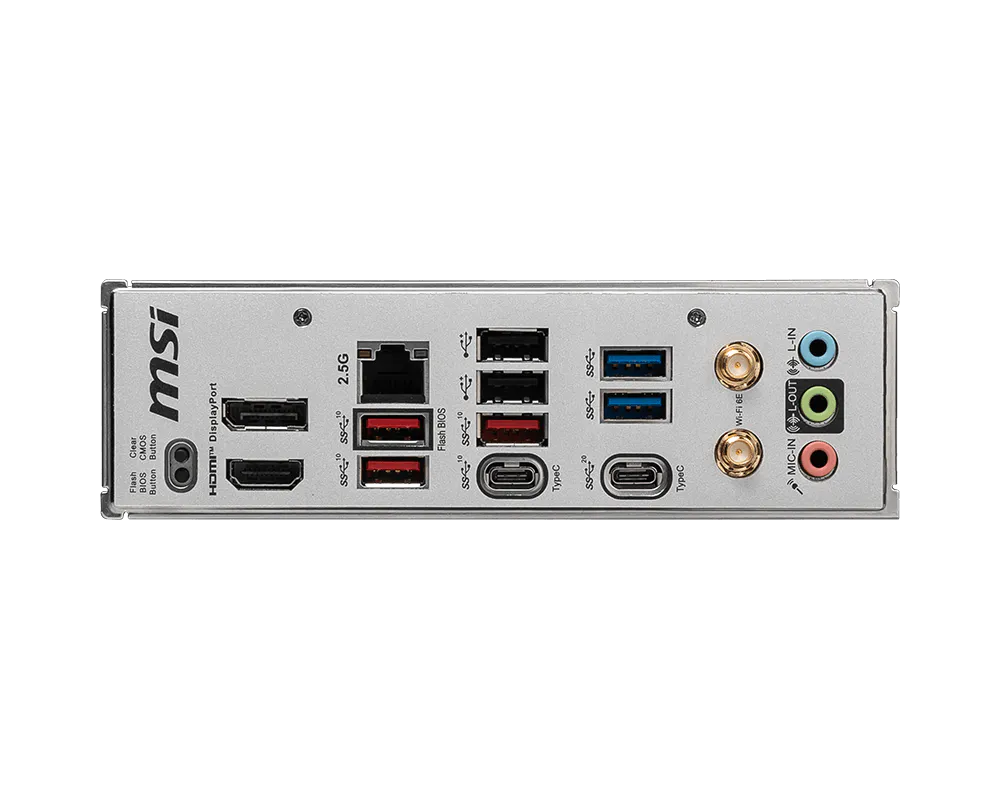 MSI B650M PROJECT ZERO DDR5 AM5 Micro-ATX Motherboard thumbnail 5