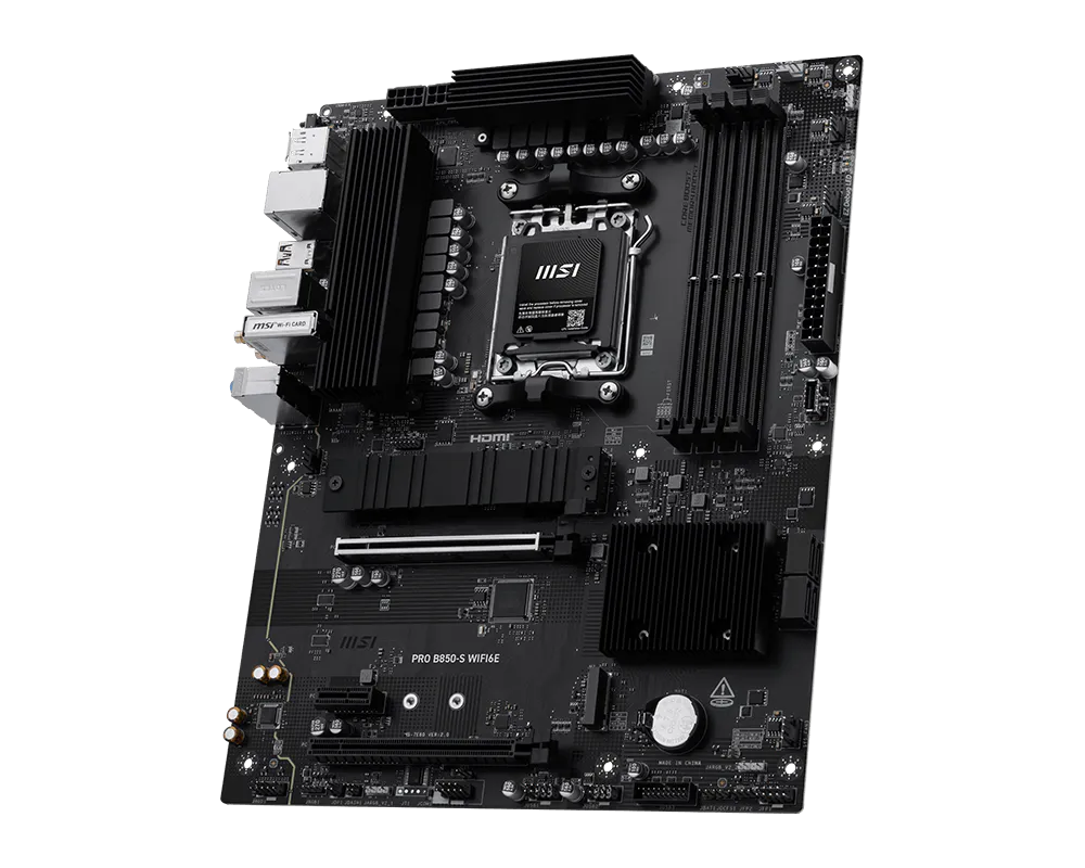 MSI PRO B850-S WIFI6E DDR5 AM5 ATX Motherboard thumbnail 3