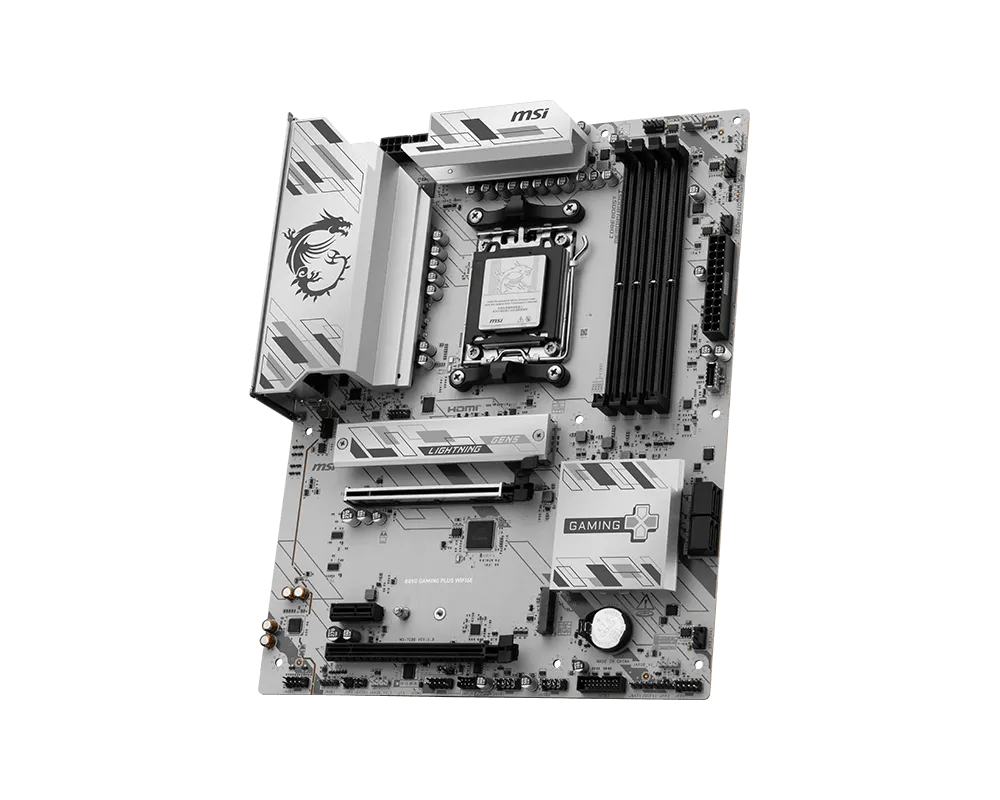 MSI B850 GAMING PLUS WIFI6E DDR5 AM5 ATX Motherboard thumbnail 3