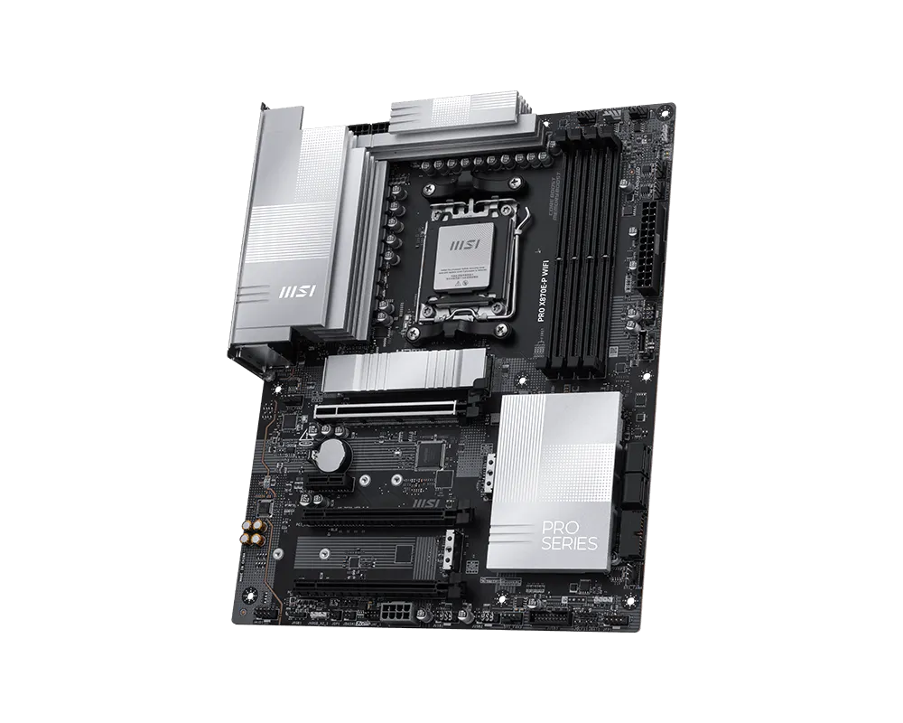 MSI PRO X870E-P WIFI DDR5 AM5 ATX Motherboard thumbnail 3