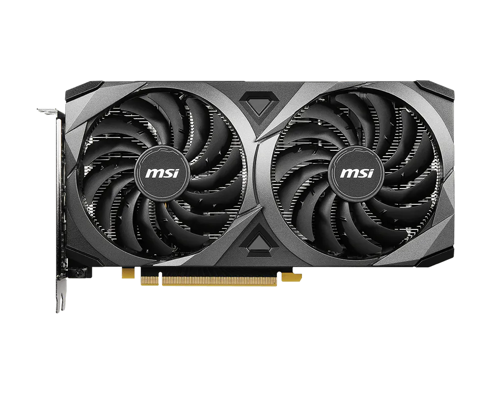 MSI Ventus GeForce RTX 3060 VENTUS 2X OC 12GB Dual Fan Graphics Card thumbnail 2