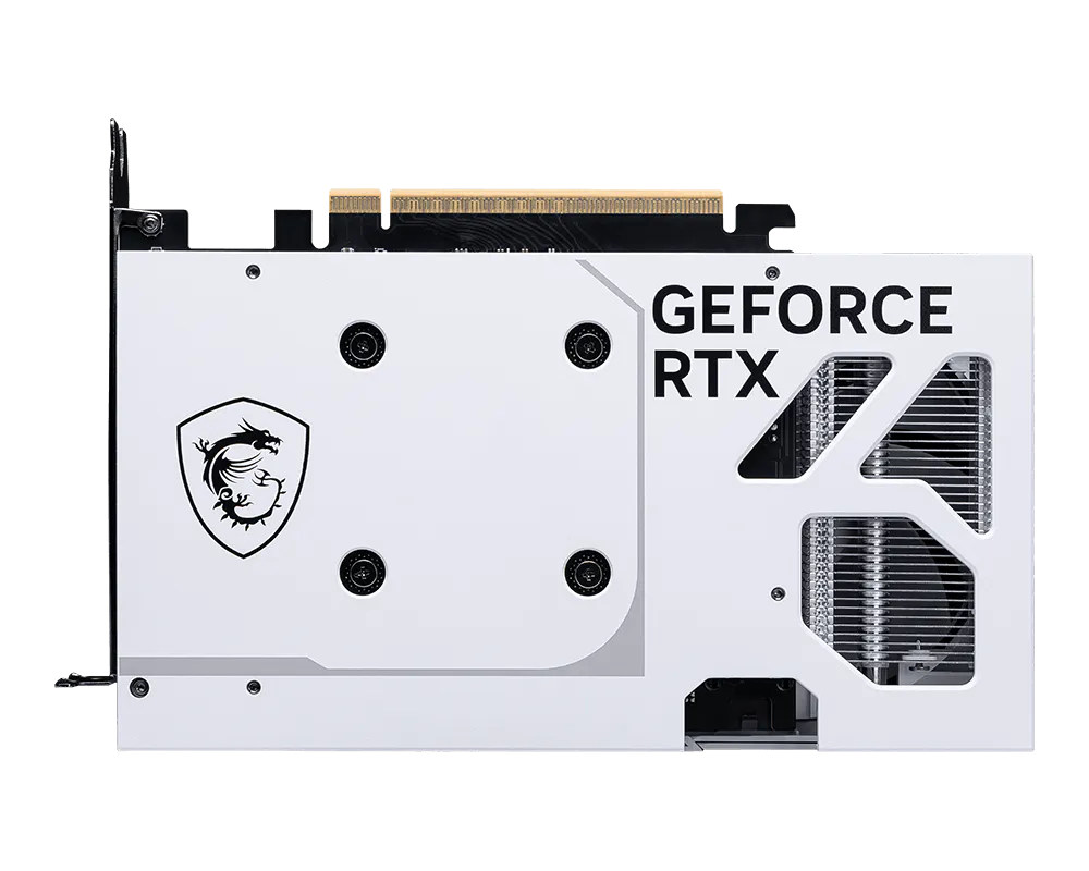MSI Ventus GeForce RTX 5060 VENTUS 2X OC WHITE 8GB Dual Fan Graphics Card thumbnail 3