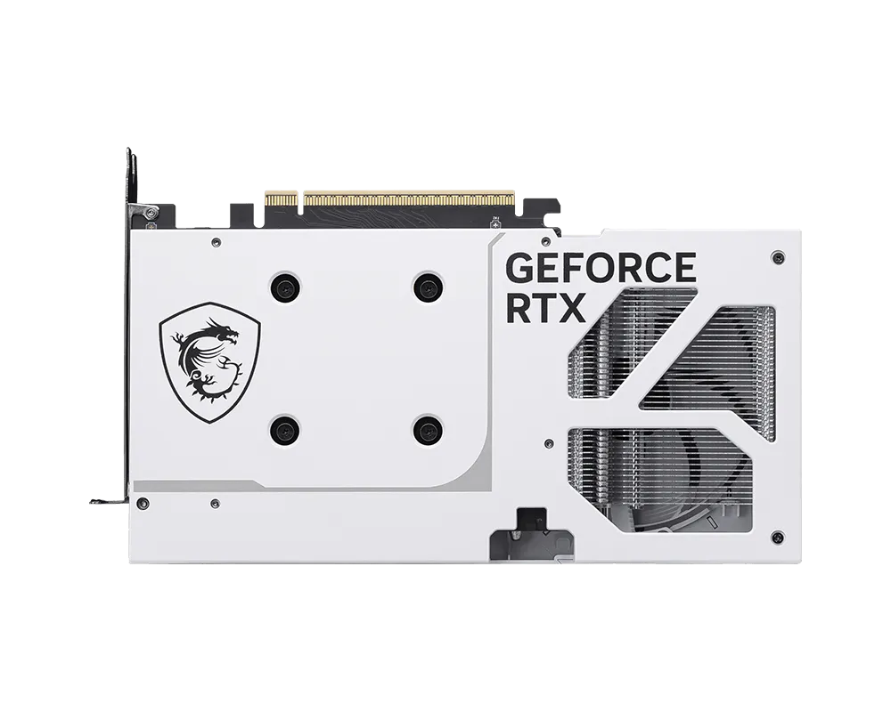 MSI GeForce RTX 5060 Ti 8G VENTUS 2X OC WHITE PLUS 8GB Dual Fan Graphics Card thumbnail 4