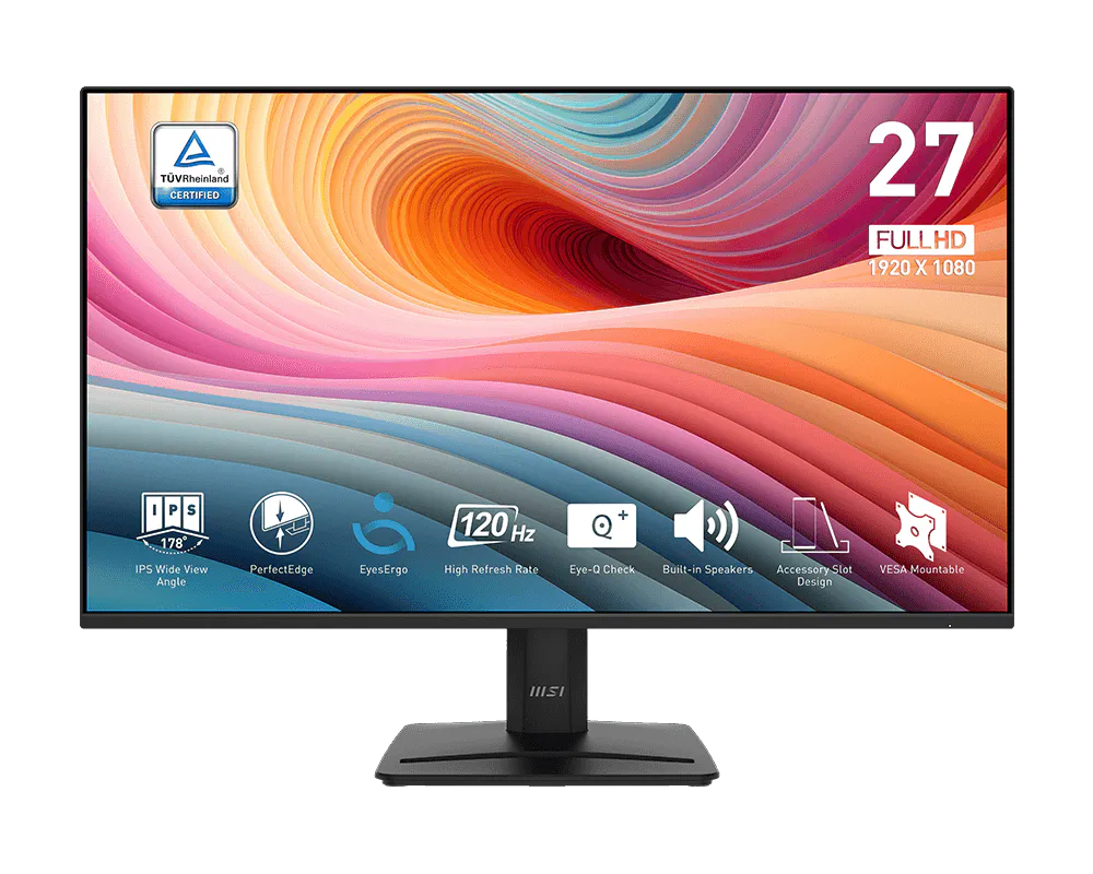 MSI PRO MP275 E2 27-inch FHD IPS 120Hz 1ms Monitor
