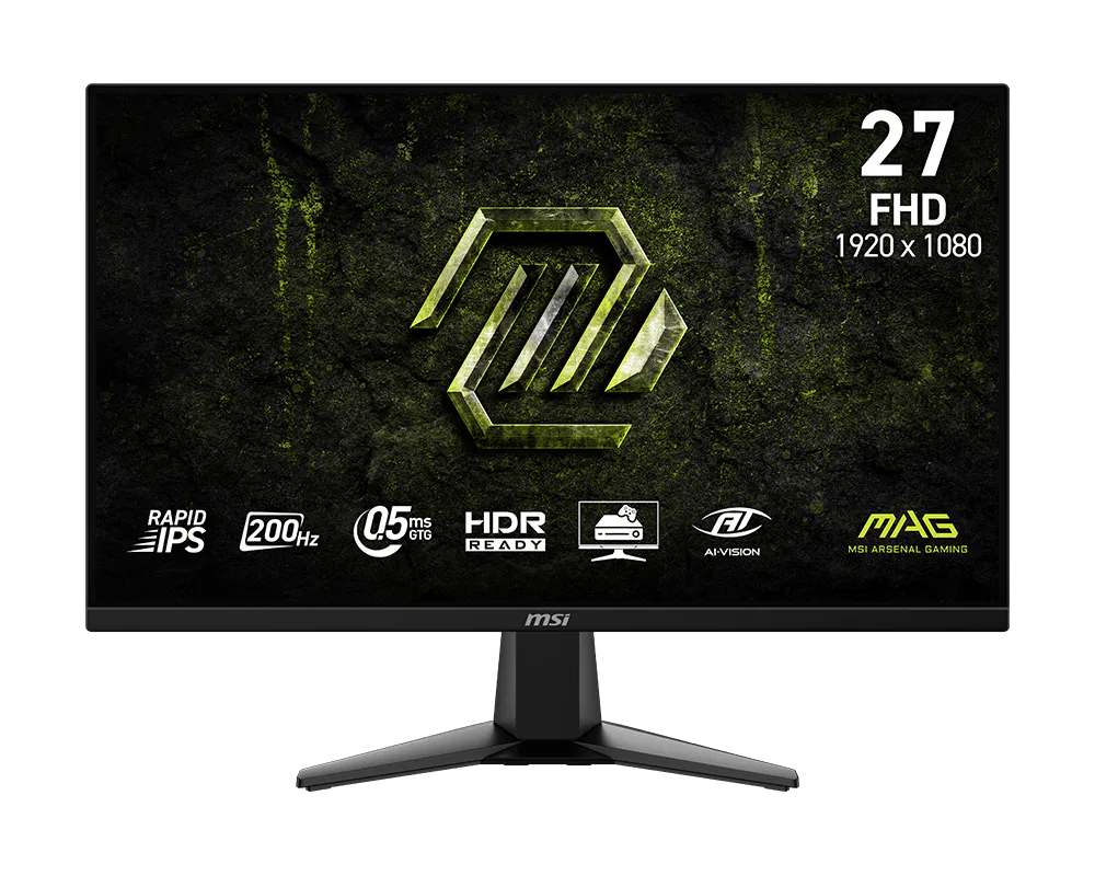 MSI MAG 275F E20 27-inch FHD IPS 200Hz 0.5ms Monitor