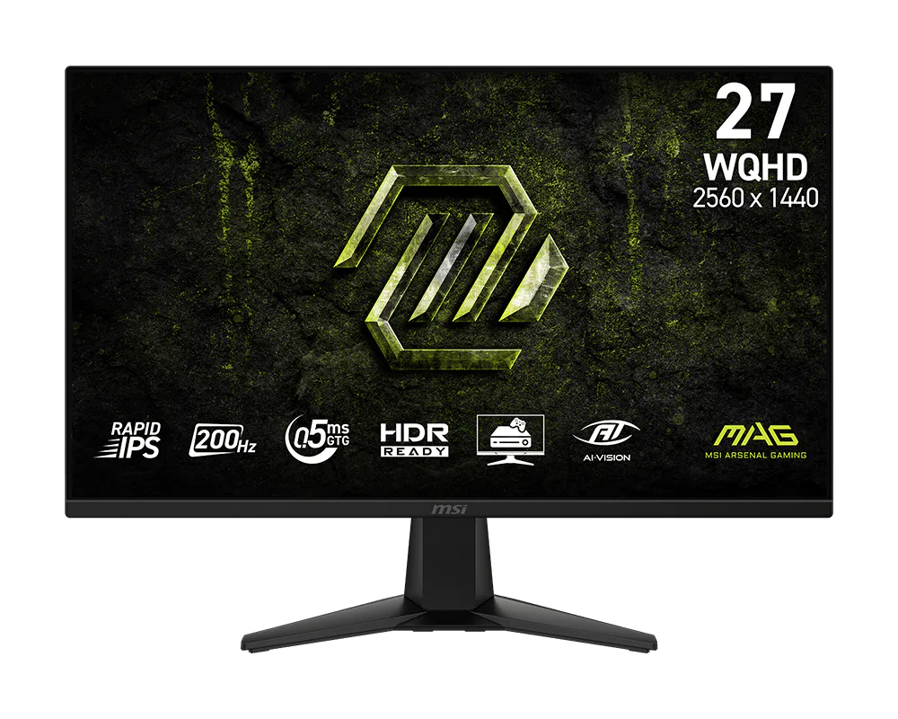 MSI MAG 275QF E20 27-inch QHD IPS 200Hz 0.5ms Monitor