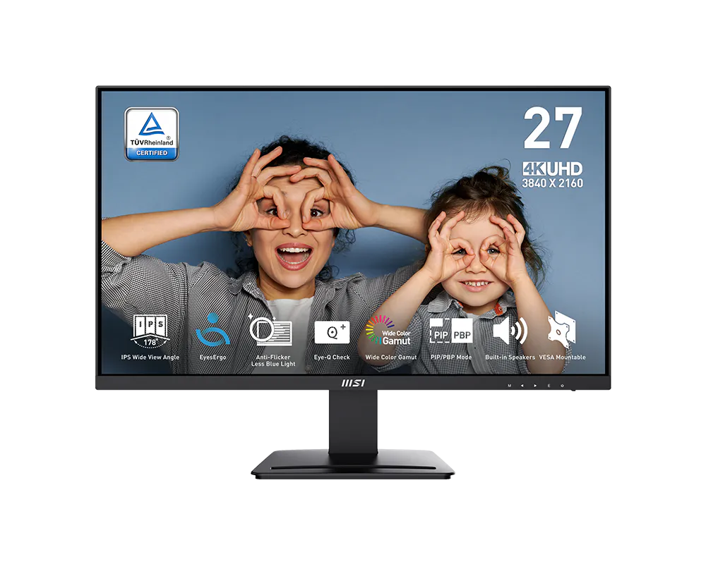 MSI PRO MP273U 27-inch UHD IPS 60Hz 4ms Monitor