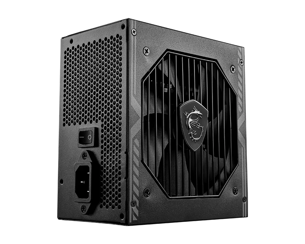 MSI MAG A750BN PCIE5 750W 80+ Bronze Non-Modular ATX Power Supply - Thumbnail 3