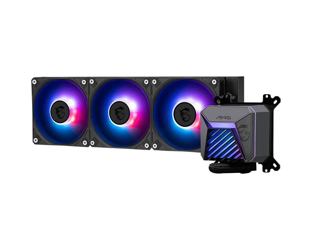 MSI MAG CORELIQUID A15 360mm AIO Liquid CPU Cooler - Thumbnail 2