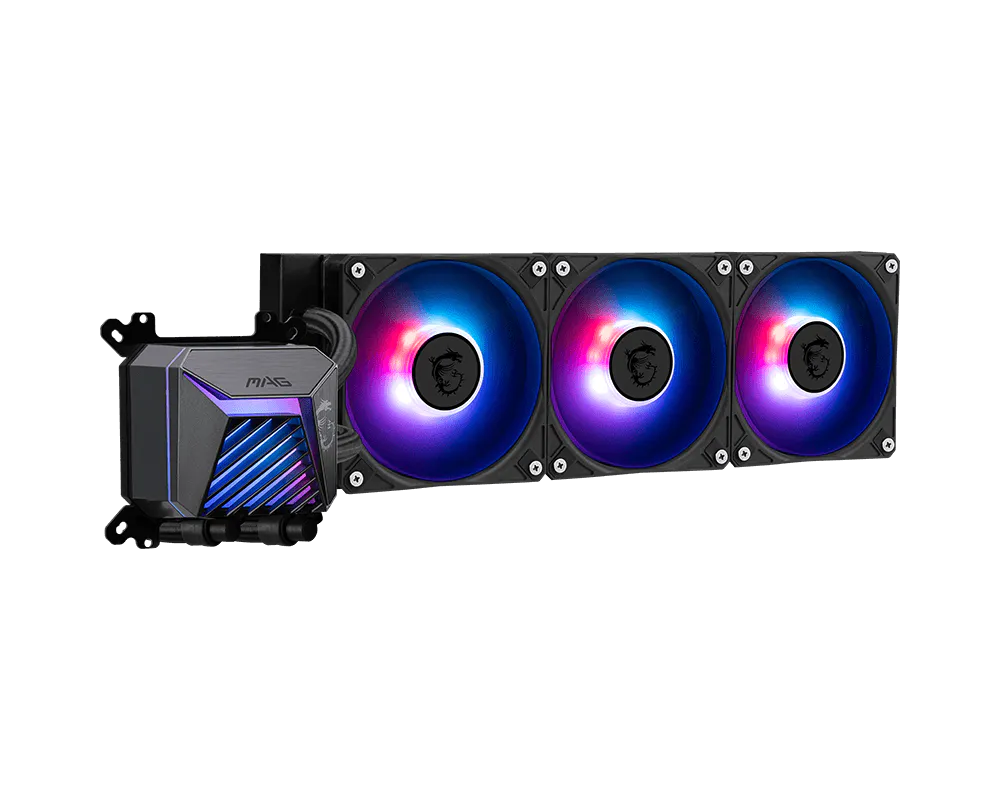 MSI MAG CORELIQUID A15 360mm AIO Liquid CPU Cooler - Thumbnail 3