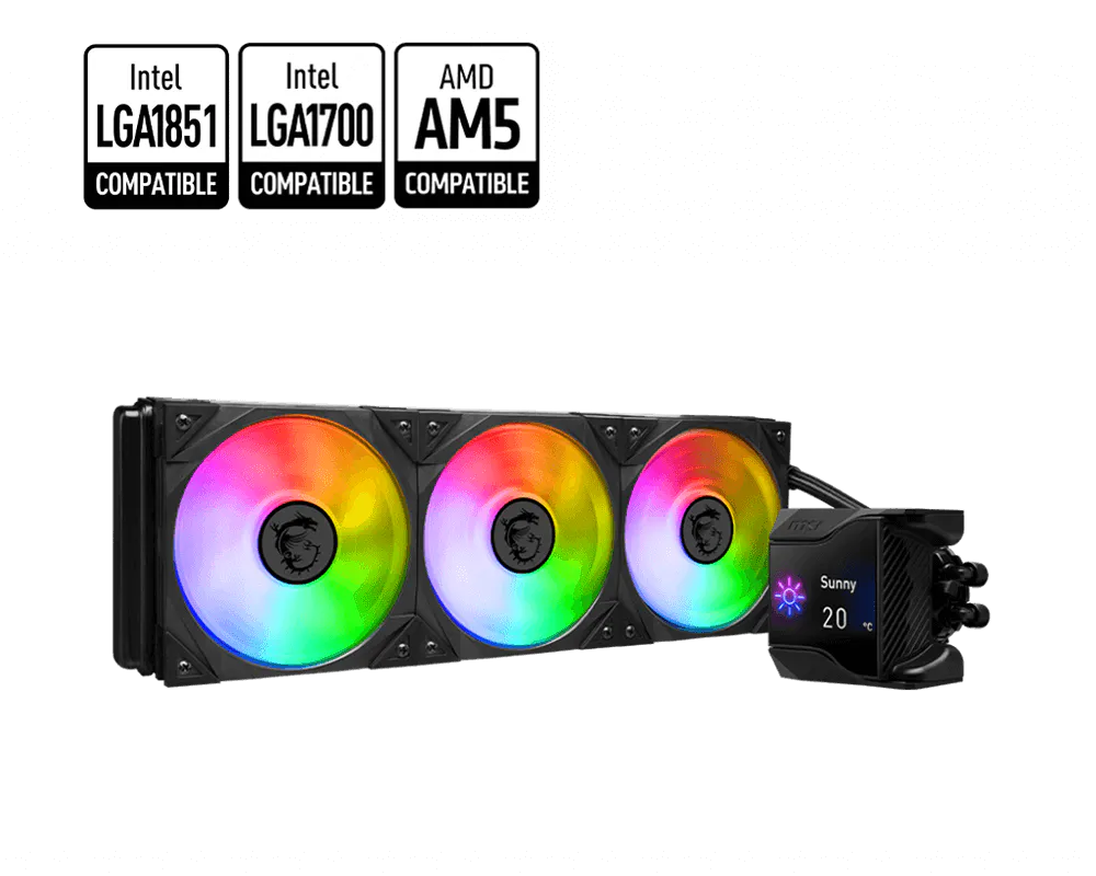 MSI MPG CORELIQUID D360 360mm AIO Liquid CPU Cooler