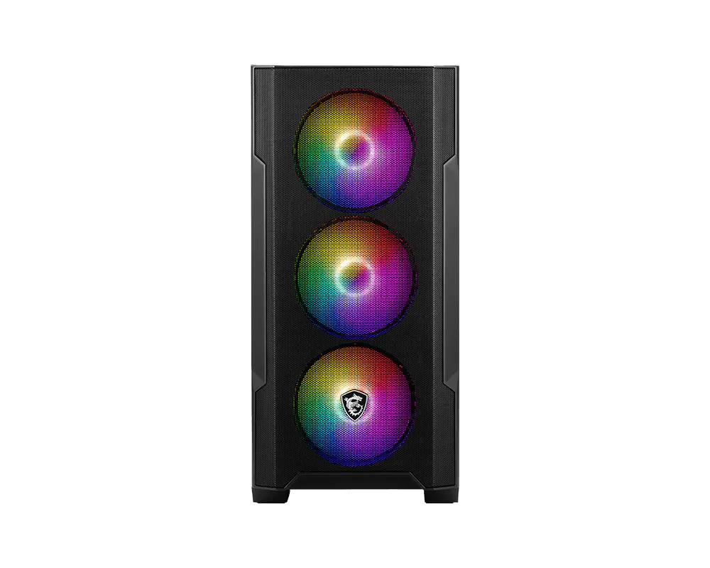 MSI MAG FORGE M100A Micro ATX PC Case - Thumbnail 3