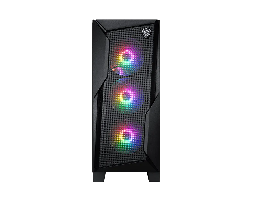 MSI MAG FORGE 130A AIRFLOW Mid Tower PC Case - Thumbnail 3