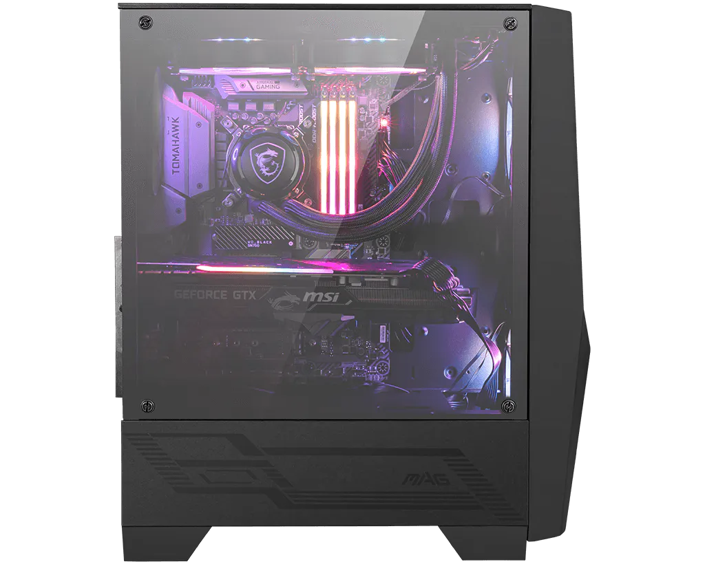 MSI MAG FORGE 100R Mid Tower PC Case - Thumbnail 2