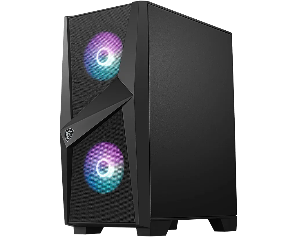 MSI MAG FORGE 100R Mid Tower PC Case - Thumbnail 3