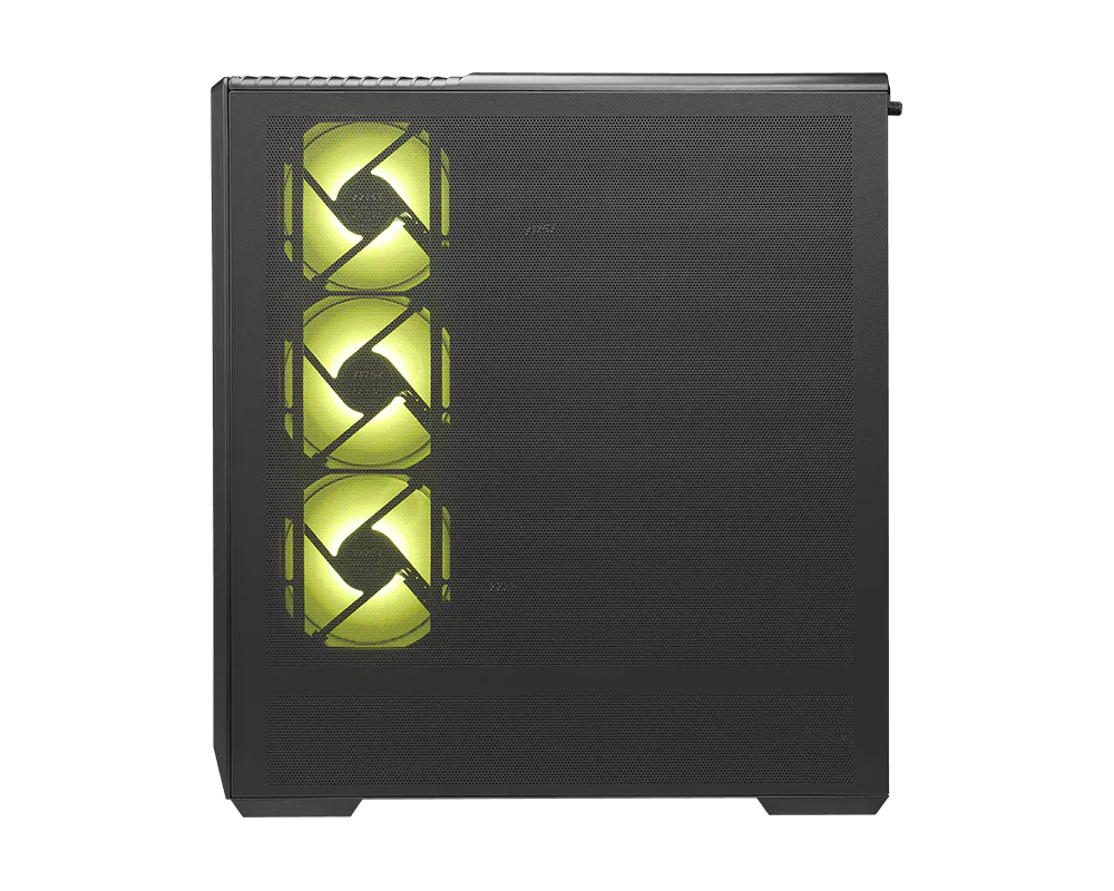 MSI MAG PANO 130R PZ Mid Tower PC Case Black - Thumbnail 3