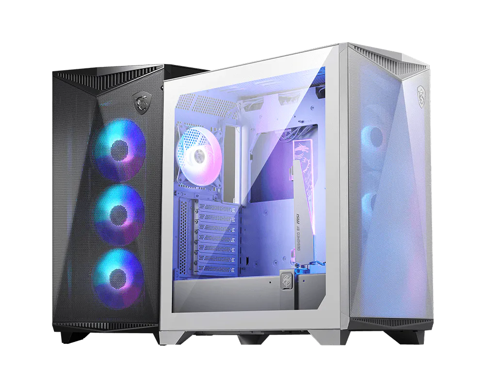 MSI MPG GUNGNIR 300R AIRFLOW Mid Tower PC Case White