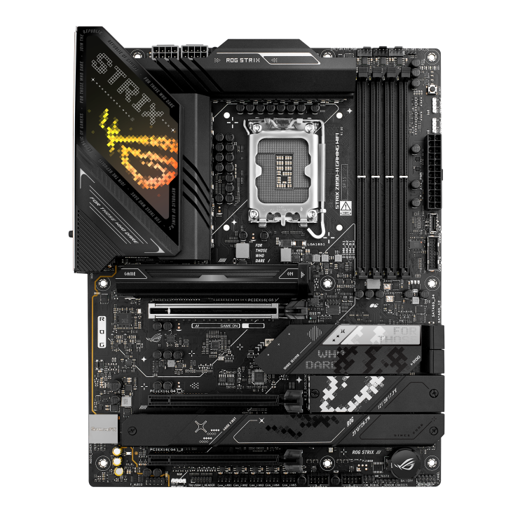 ASUS ROG STRIX Z890-H GAMING WIFI DDR5 LGA1851 ATX Motherboard - Thumbnail 2