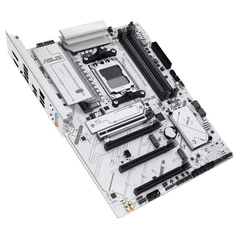 ASUS B850 MAX GAMING WIFI W DDR5 AM5 ATX Motherboard - Thumbnail 3