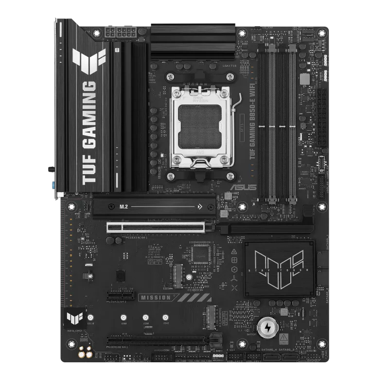 ASUS TUF GAMING B850-E WIFI DDR5 AM5 ATX Motherboard - Thumbnail 2
