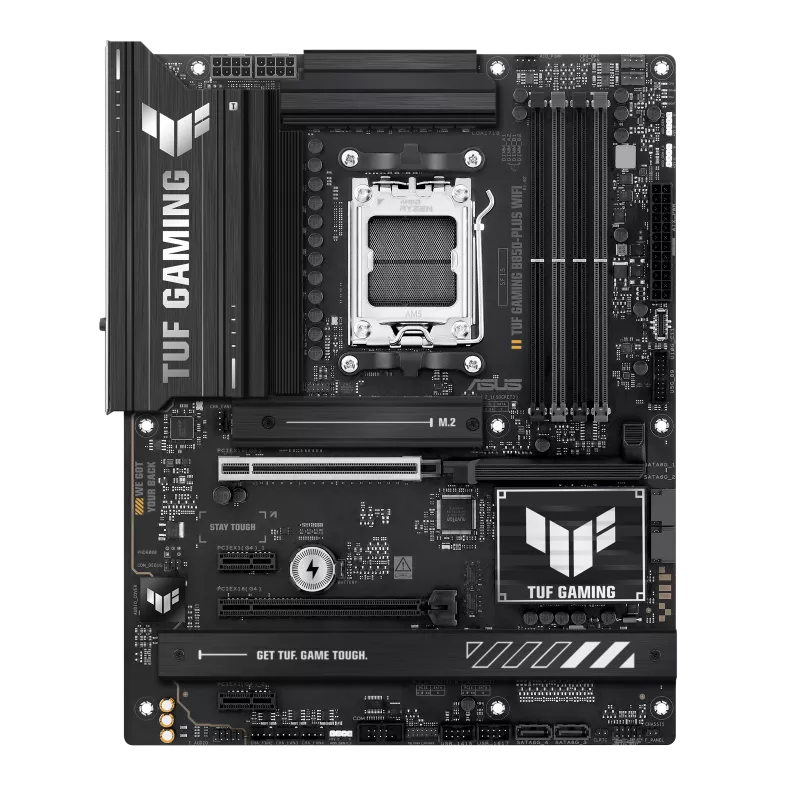 ASUS TUF GAMING B850-PLUS WIFI DDR5 AM5 ATX Motherboard - Thumbnail 2
