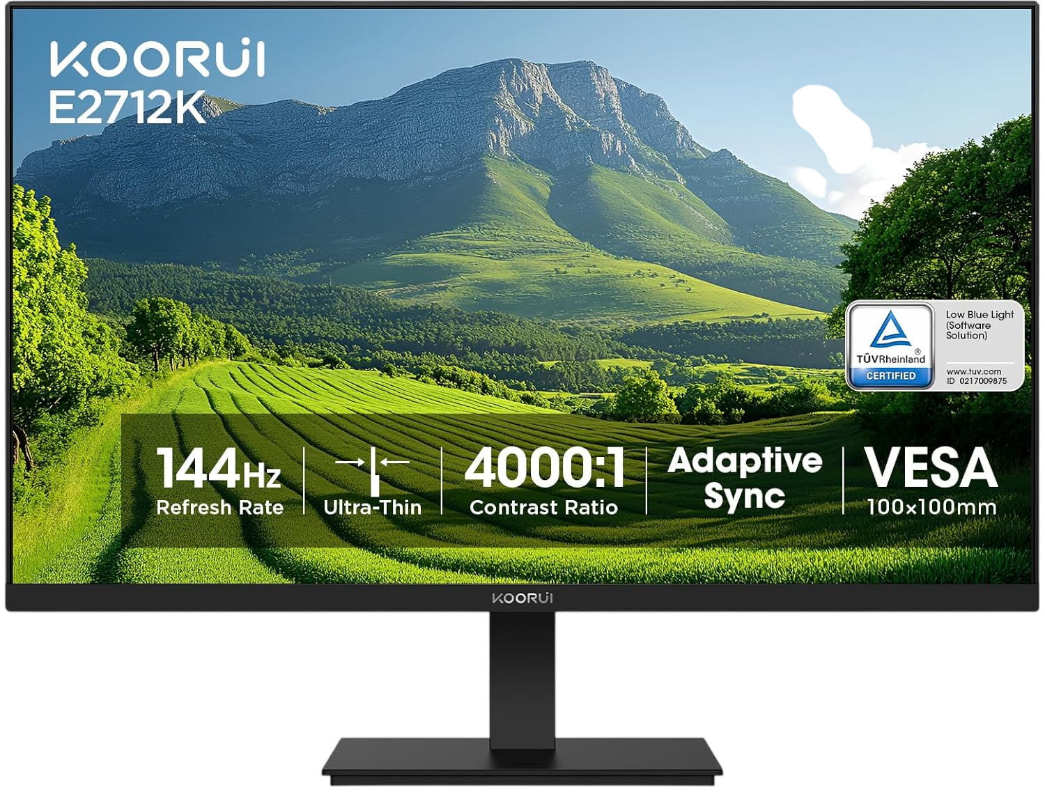 KOORUI E2712K 27-inch FHD VA 144Hz 5ms Monitor - Image 1