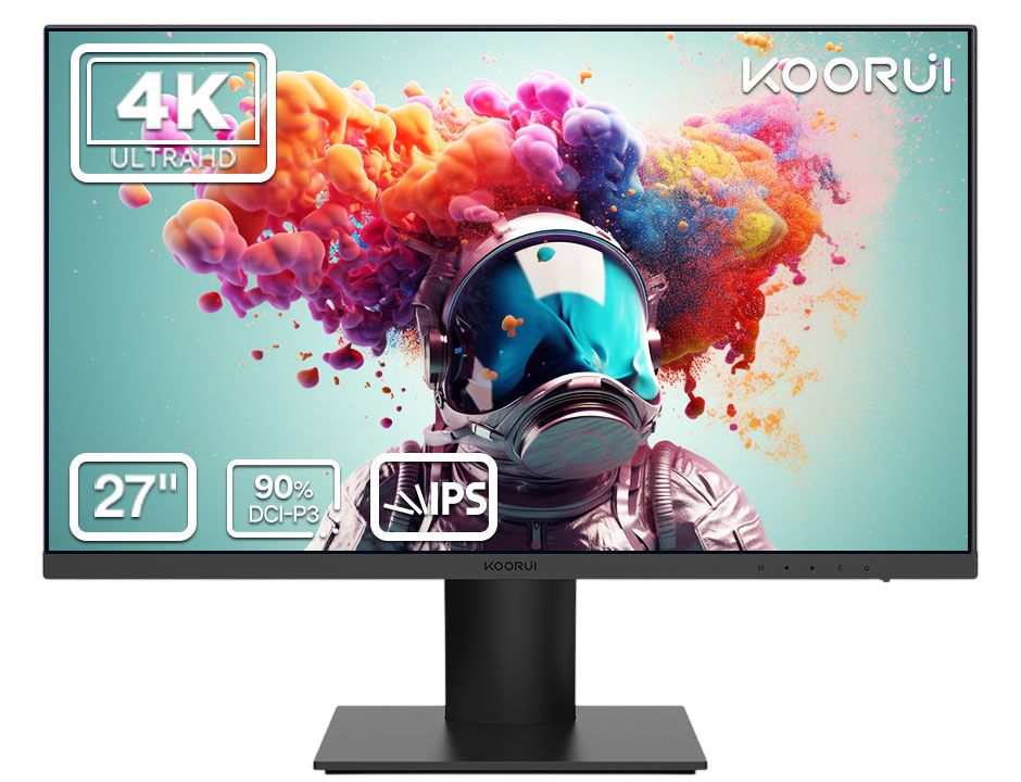 KOORUI N07 27-inch UHD IPS 60Hz 6ms Monitor
