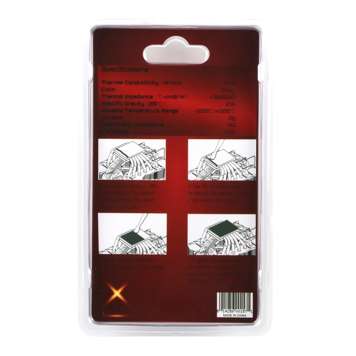 Thermalright TFX 2g Thermal Paste - Thumbnail 3