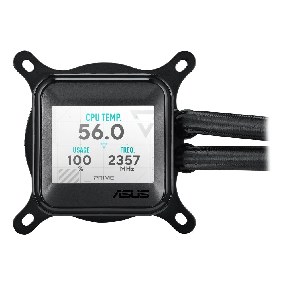 ASUS Prime LC 360 ARGB LCD AIO Liquid CPU Cooler - Thumbnail 3