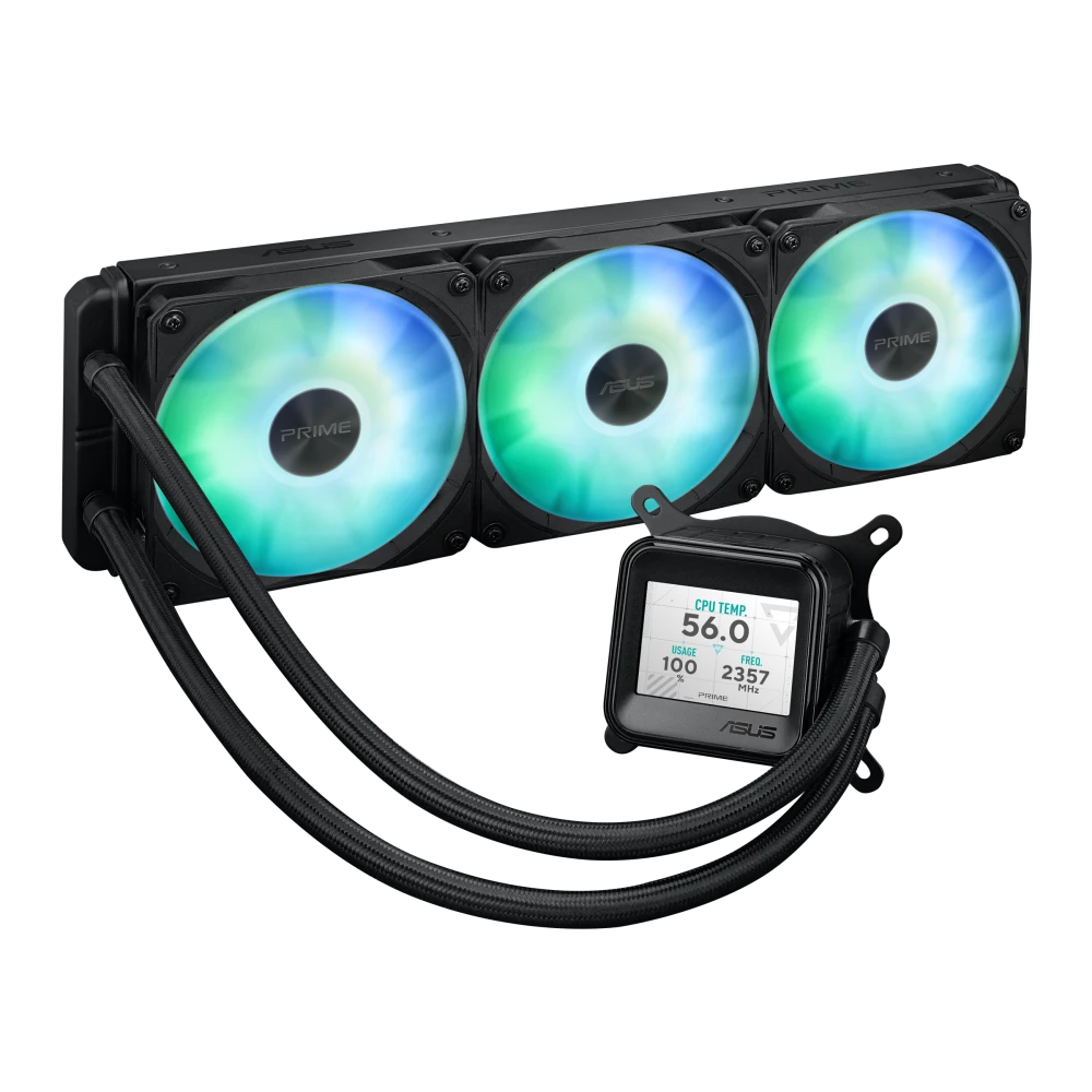 ASUS Prime LC 360 ARGB LCD AIO Liquid CPU Cooler - Thumbnail 2