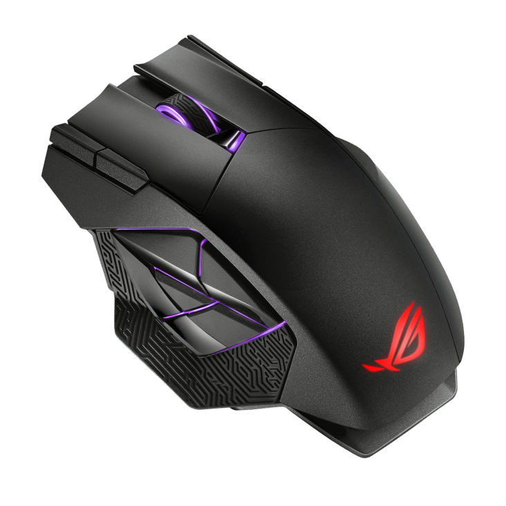 ASUS ROG Spatha X Wireless Gaming Mouse - Thumbnail 2