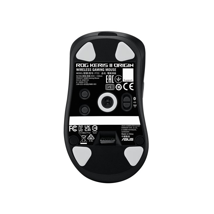 ASUS ROG Keris II Origin Wireless Gaming Mouse - Thumbnail 4