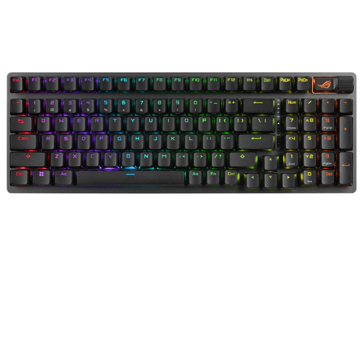 ASUS ROG Strix Scope II 96 Wireless Gaming Keyboard - Thumbnail 2
