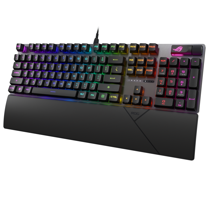 ASUS ROG Strix Scope II RX Full Size Optical Gaming Keyboard - Thumbnail 2
