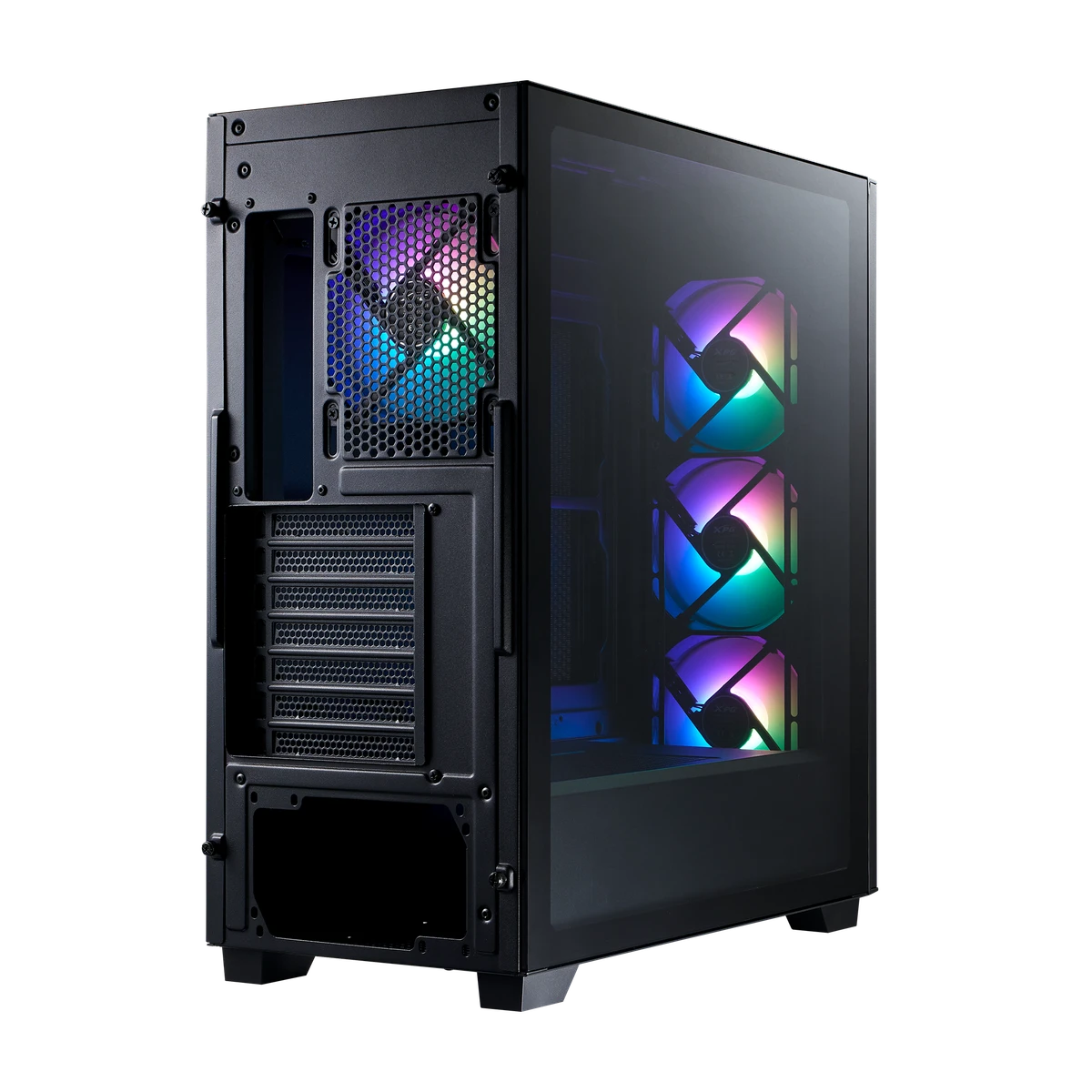 XPG LANDER 500 Mid Tower Tempered Glass PC Case - Thumbnail 4